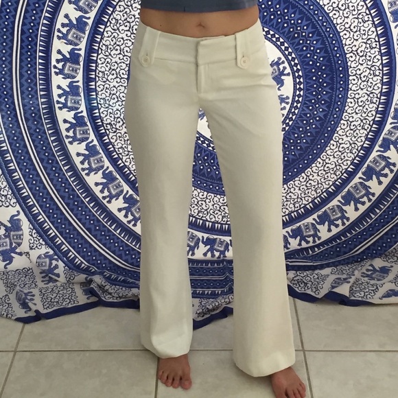 bebe White slacks - Picture 3 of 8